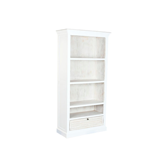 Étagère Home ESPRIT Blanc Bois de manguier 90 x 40 x 180 cm