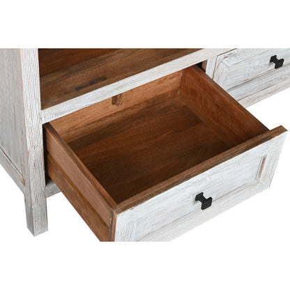 Étagère Home ESPRIT Blanc Bois de manguier 100 x 40 x 198 cm