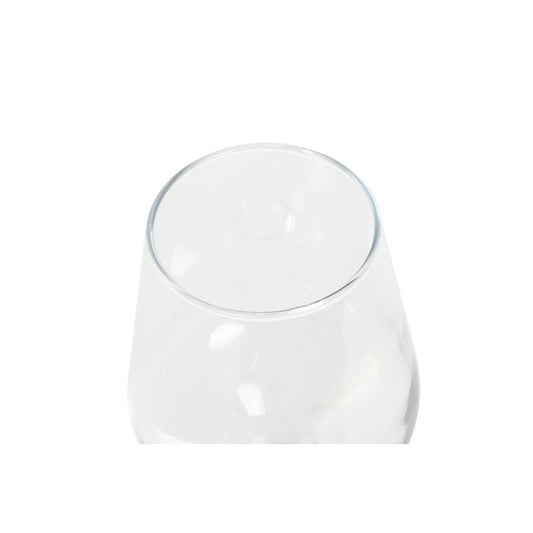 Set de verres à vin Home ESPRIT Transparent Verre 410 ml (6 Unités)