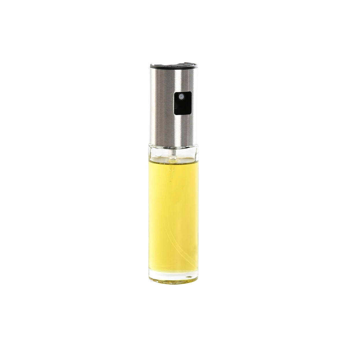 Huilier Home ESPRIT Transparent Acier inoxydable Verre 100 ml 4 x 4 x 18,3 cm