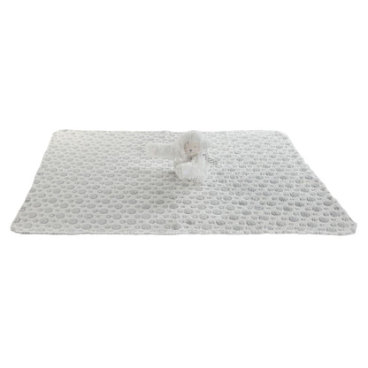 Coffret Bébé Home ESPRIT Bleu Beige Rose Polyester (3 Unités)