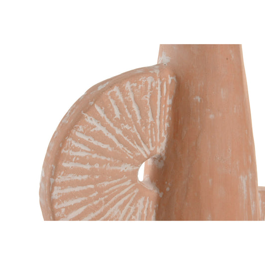 Vase Home ESPRIT Marron Clair Terre cuite Naturel 24 x 12 x 36 cm