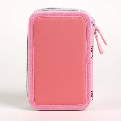 Pochette crayons Hello Kitty Rose 12,5 x 6,5 x 19,5 cm