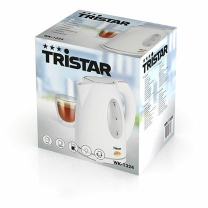 Bouilloire à œufs Tristar WK-1324 Hervidora Blanc Plastique 2000 W 1,5 L