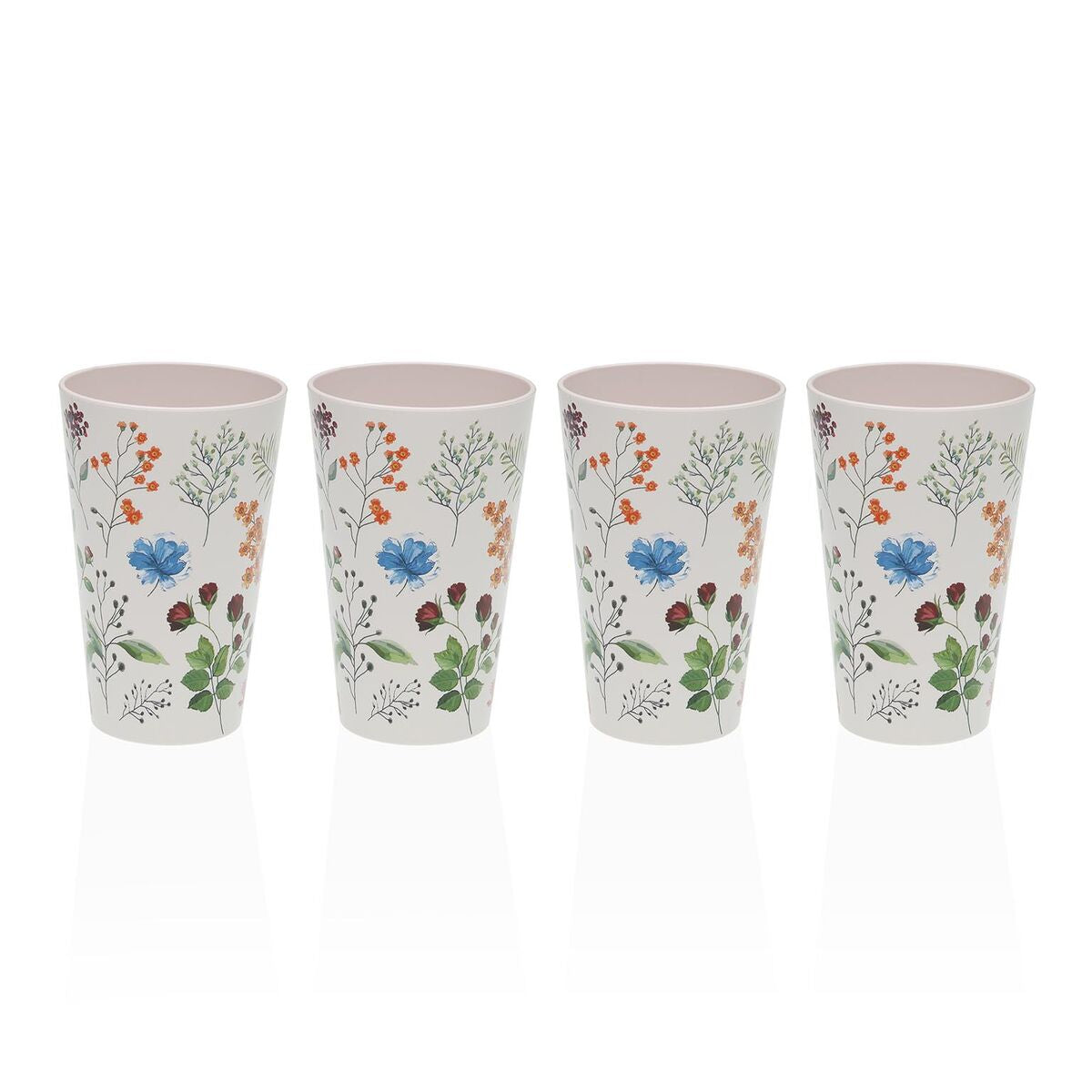 Pot pour ustensiles de cuisine Versa Polyéthylène RPET 13,8 cm 4 Pièces