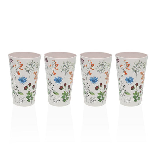 Pot pour ustensiles de cuisine Versa Polyéthylène RPET 13,8 cm 4 Pièces