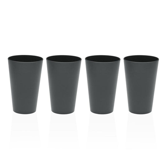 Pot pour ustensiles de cuisine Versa Polyéthylène RPET 13,8 cm 4 Pièces
