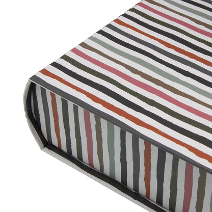 Boîte Décorative Versa Toile Bois MDF Livre