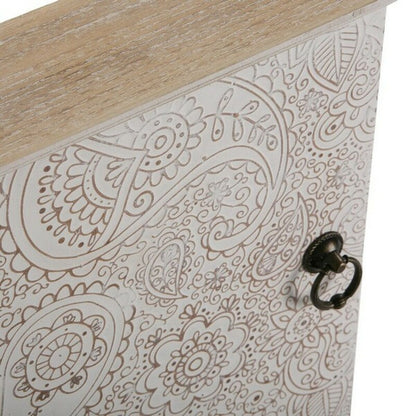 Boîte Décorative Versa Akantha Bois (7,5 x 28 x 21 cm)