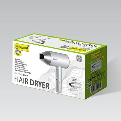 Sèche-cheveux Feel Maestro MR-213 Argenté 2100 W