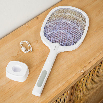 Raquette Anti-insectes Rechargeable 2 en 1 avec Lumière UV Elecfly InnovaGoods