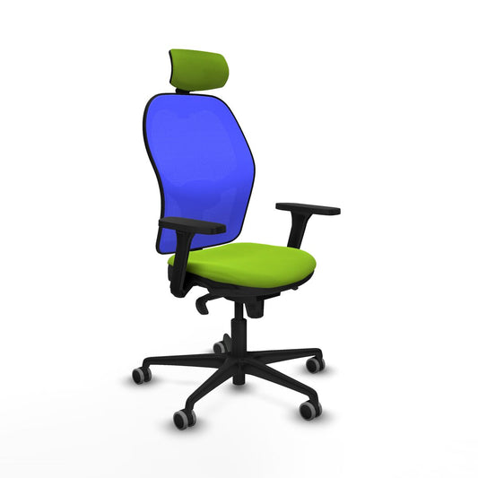 Chaise de Bureau avec Appui-tête Jorquera Piqueras y Crespo 3D036G2 Pistache