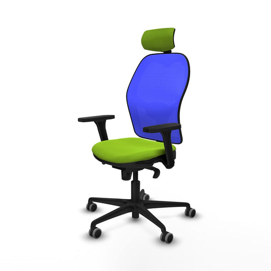 Chaise de Bureau avec Appui-tête Jorquera Piqueras y Crespo 3D036G2 Pistache