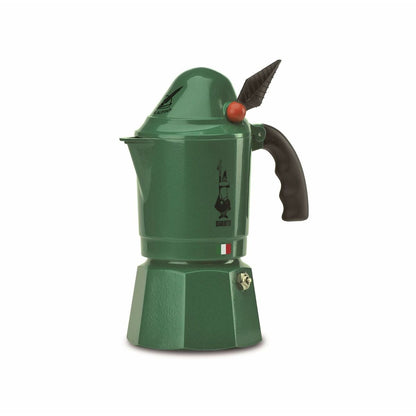 Cafetière Italienne Bialetti 0002762/NP Vert Métal Aluminium 3 Tasses