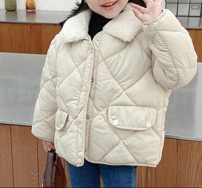 Vestes chaudes en coton pour enfants