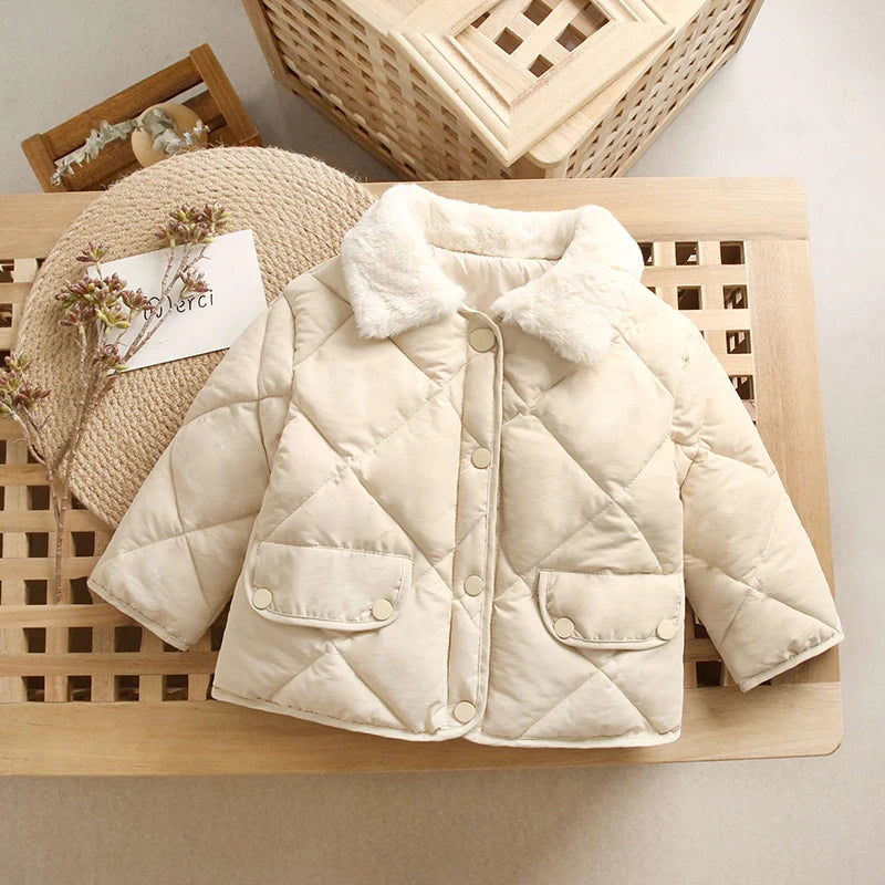 Vestes chaudes en coton pour enfants