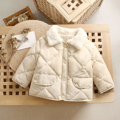 Vestes chaudes en coton pour enfants