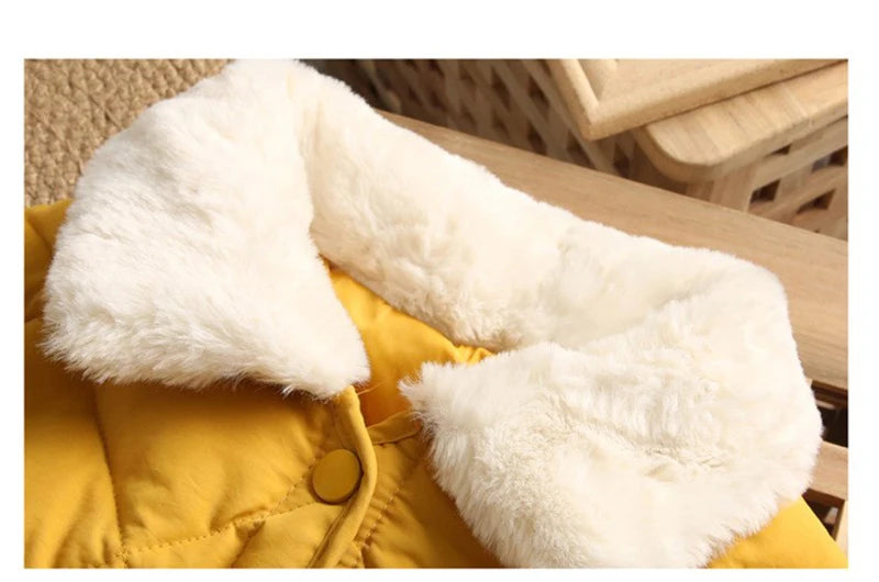 Vestes chaudes en coton pour enfants