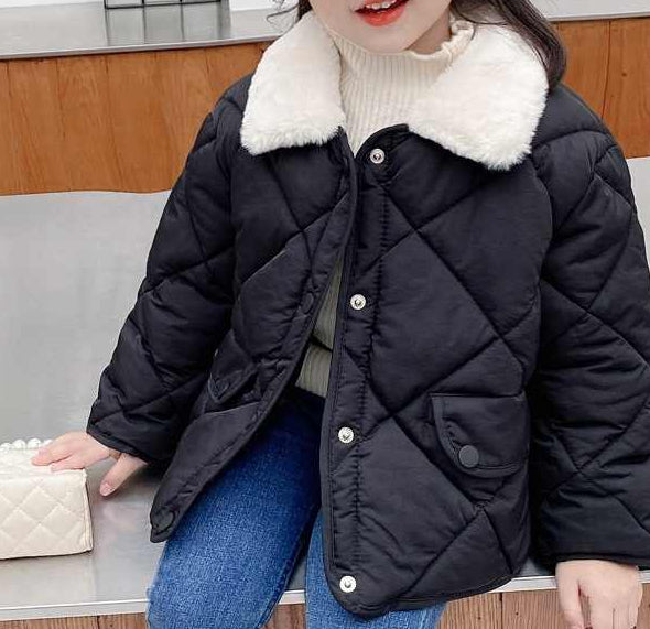 Vestes chaudes en coton pour enfants