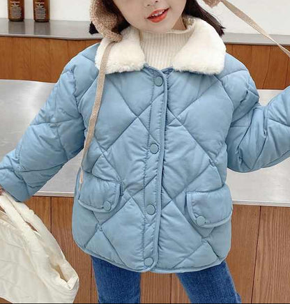 Vestes chaudes en coton pour enfants