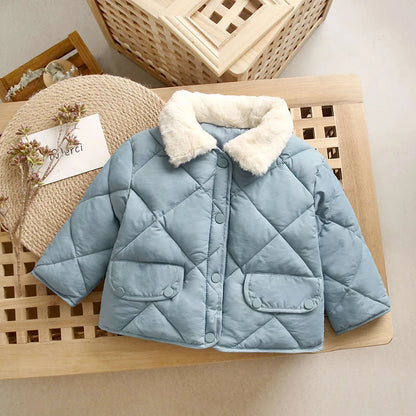 Vestes chaudes en coton pour enfants