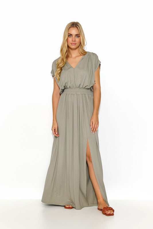  Robe de jour model 193203 Makadamia 