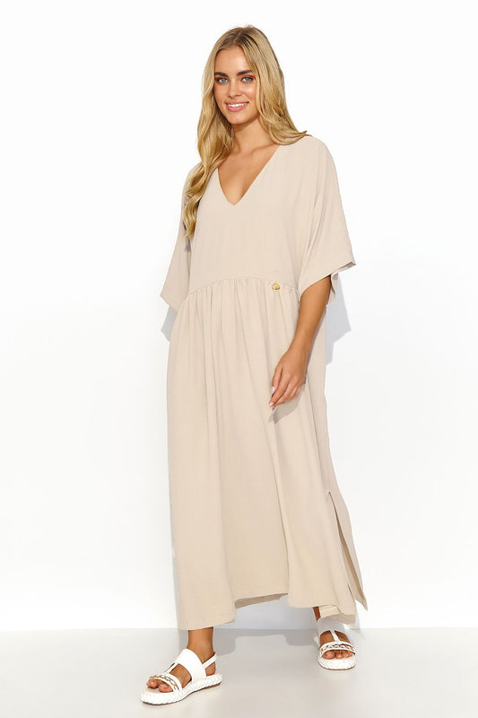  Robe de jour model 195015 Makadamia 
