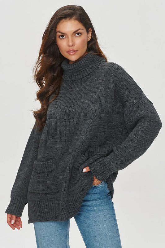  Col roulé model 201796 Makadamia 