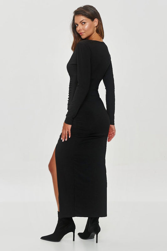  Robe de soirée model 202968 Makadamia 