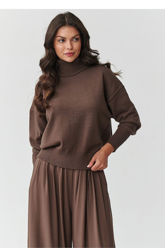  Col roulé model 217394 Makadamia 